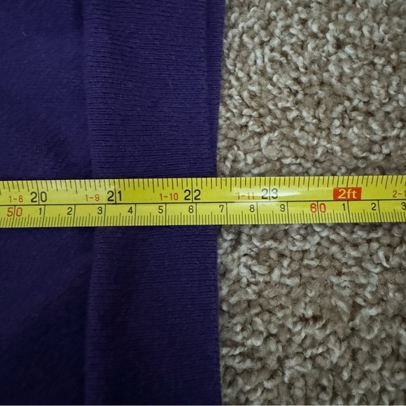 Vintage Morning Sun Women’s Hot Air Balloon Purple Crewneck Sweater Size Large - Picture 8 of 8